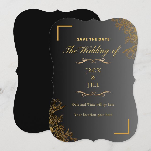 Save The Date Card (Front/Back)