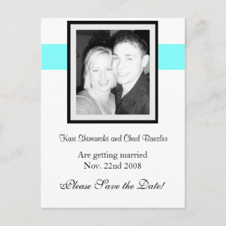 Save the date Card! Announcement Postcard
