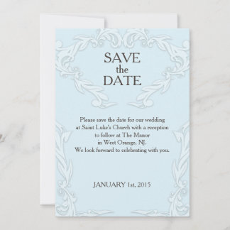 SAVE THE DATE CARD- CUSTOMIZE DATE, MESSAGE, COLOR