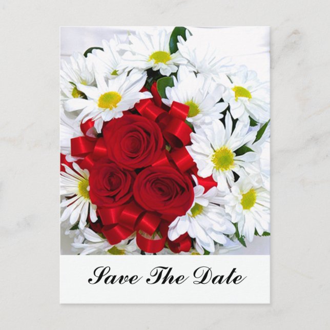 Save The Date Card Template (Front)