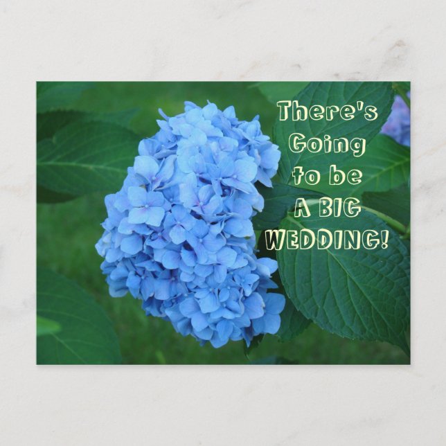 Save the Date! Cards Going to be Big Wedding! (Front)