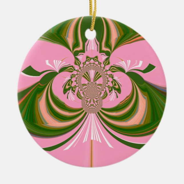 Save The Date Ceramic Tree Decoration (Front)