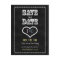 Save the Date Chalkboard Postcard
