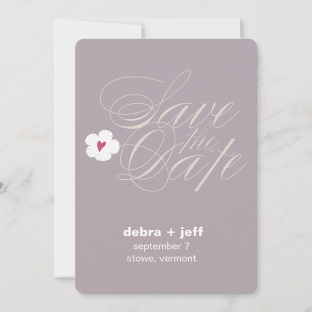 Save the Date Cursive (Front)