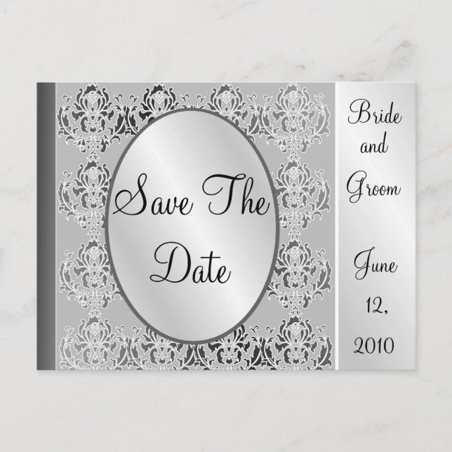 Save The Date Custom Postcards (Front)