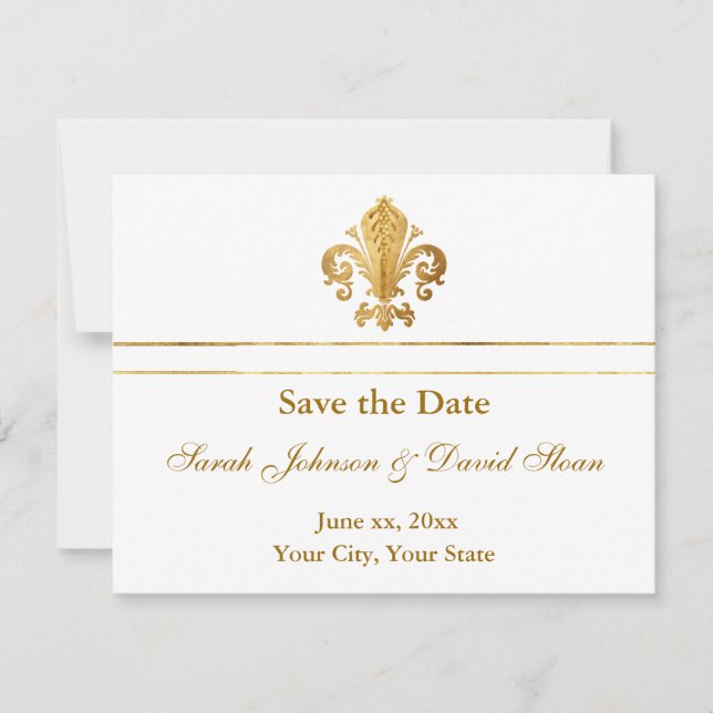 Save the Date Customisable (Front)