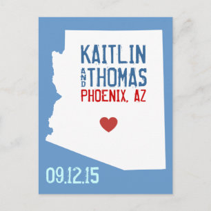 Save the Date - Customisable - Arizona Announcement Postcard