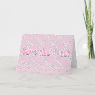 Save the Date Customisable Cards