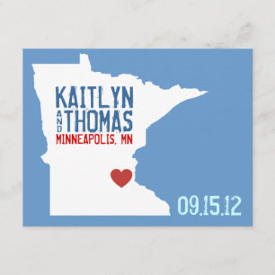 Save the Date - Customisable - Minnesota