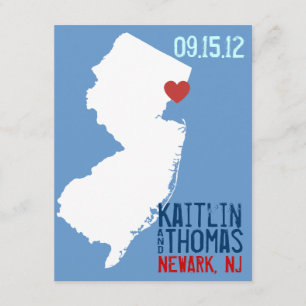 Save the Date - Customisable - New Jersey