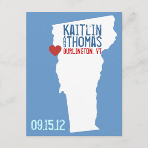 Save the Date - Customisable - Vermont