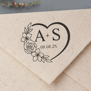 Save the Date Destination Aeroplane Travel Wedding Self-inking Stamp