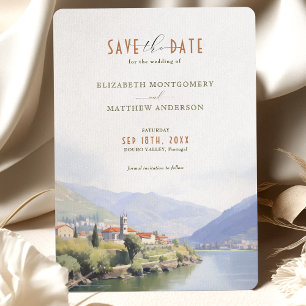 Save The Date Douro Valley Portugal Destination Invitation