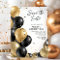 Save the Date Elegant 50th Birthday