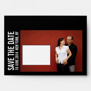 Save the Date Engagement Photo Envelopes