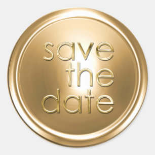 Save the Date Envelope Seal