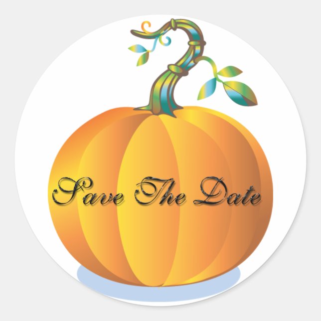 Save The Date Envelope Seal (Front)