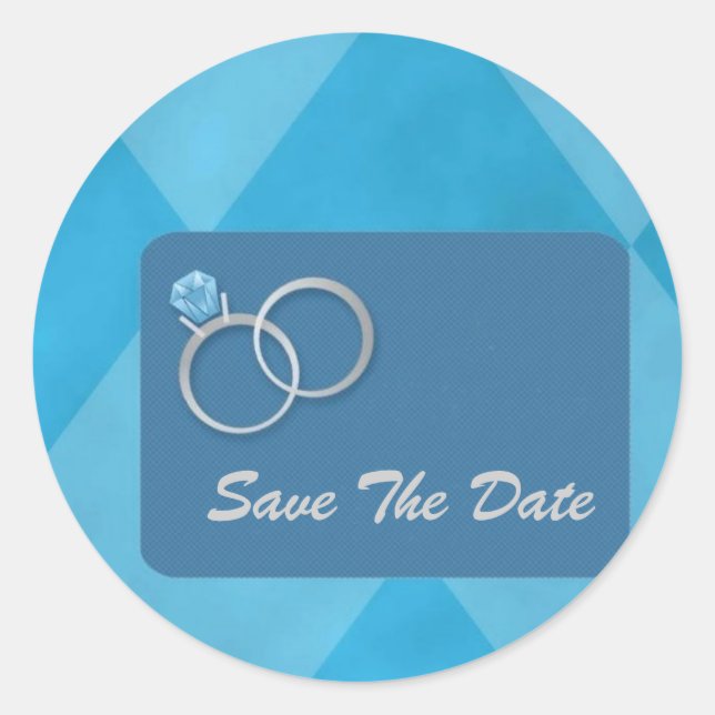 Save The Date..Envelope Seals (Front)