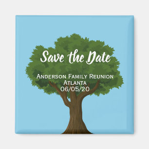 Save the Date Family Reunion Magnet