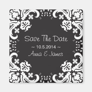 Save the date ~ Fancy 1 Magnet
