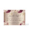 Save The Date  Florals Rose Gold Roses Marsala