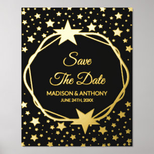 Save The Date  Foil Prints