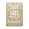 Save the Date | Gold Glitter Fab