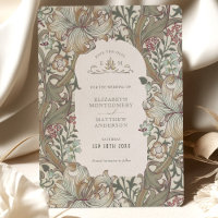 Save the Date Golden Lily Earthy Beige Morris