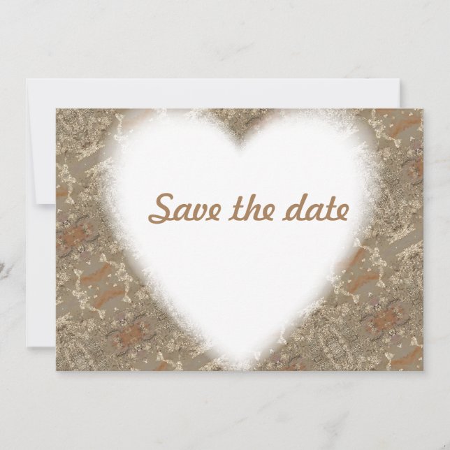 SAVE THE DATE GOLDEN PATTERN (Front)