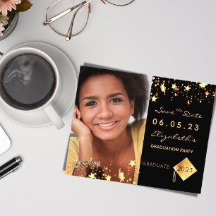 Save the Date graduation party 2022 photo budget Flyer