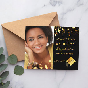 Save the Date graduation party 2023 photo budget Flyer