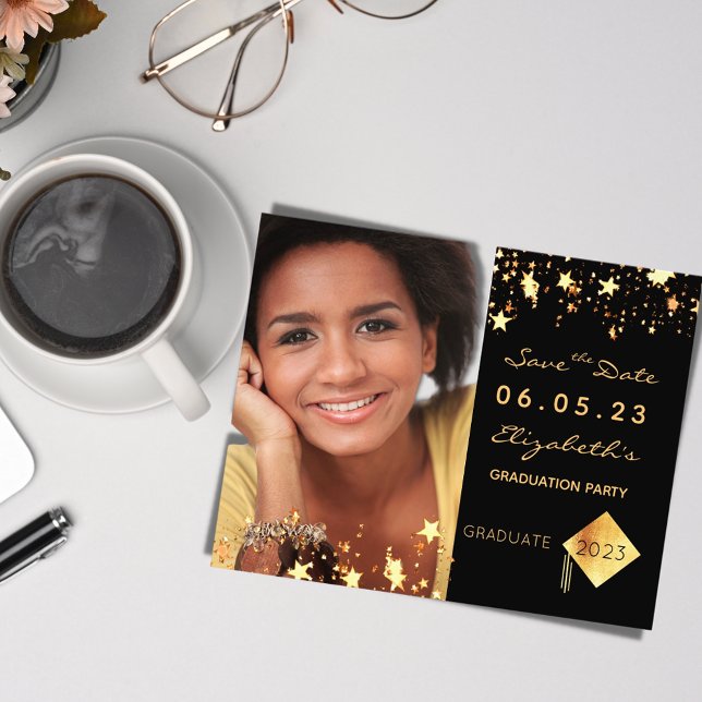 Save the Date graduation party 2026 photo budget Flyer (Creator Uploaded)