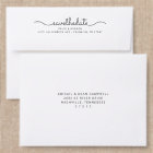 Save the Date Handwritten Script Back