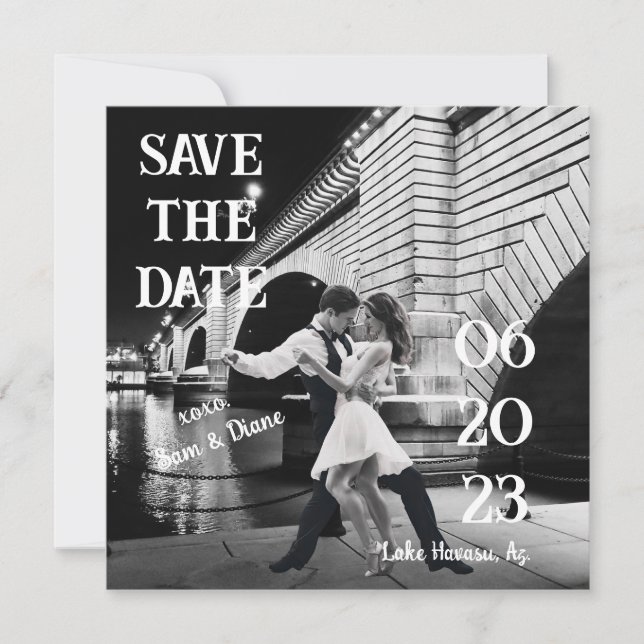 Save the Date Invitation (Front)