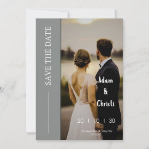 Save The Date Invitation