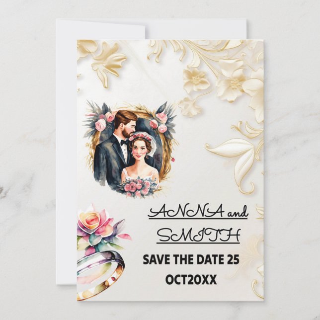Save The Date Invitation (Front)