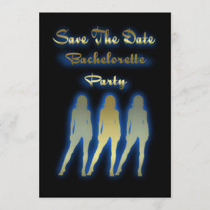 Save The Date Invitation Bachelorette Party