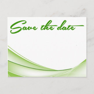 Save The Date Invitation Card