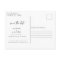 Save The Date Invitation Postcard