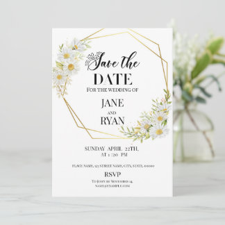 Save The Date Invitation Template