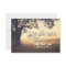 Save the Date Invitation with Tree & Lights