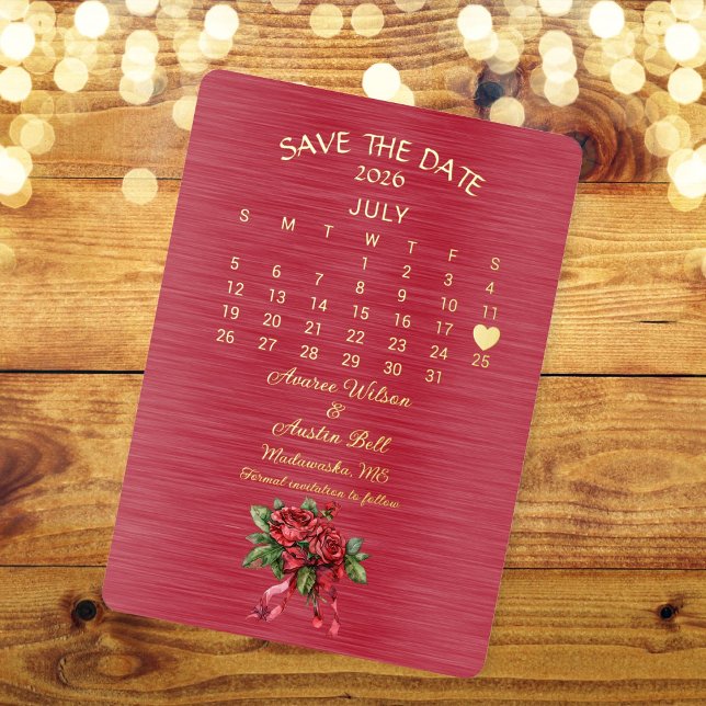 Save the Date July 2026 Wedding (Creator Uploaded)