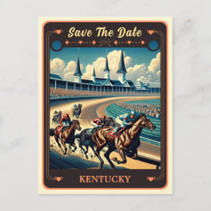 Save the Date   Kentucky Invitation Postcard