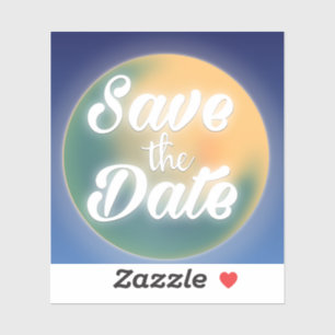 Save the Date Magical Moon