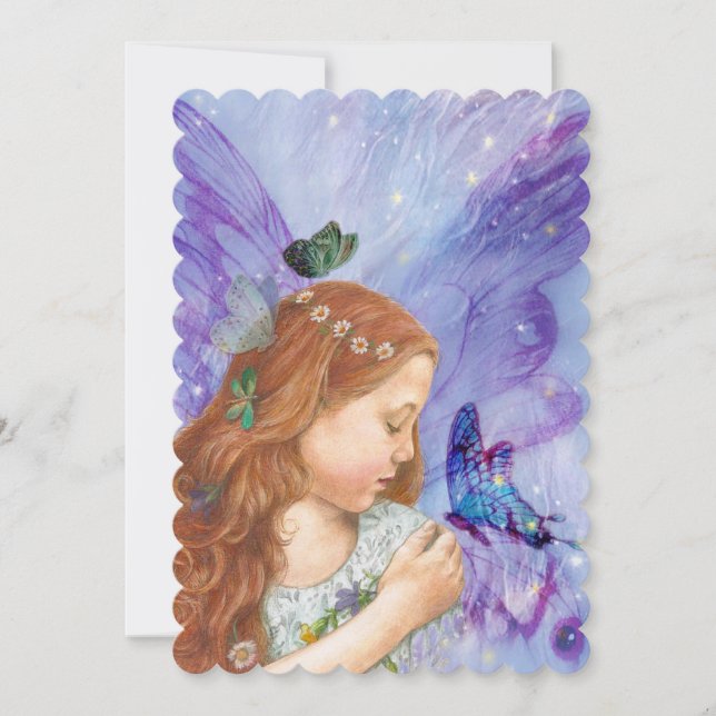 Save the Date Magical Stardust Fairy (Front)