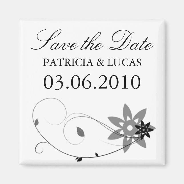 Save the Date Magnet (Front)