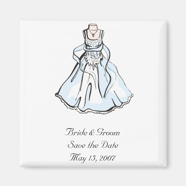 Save the Date Magnet (Front)