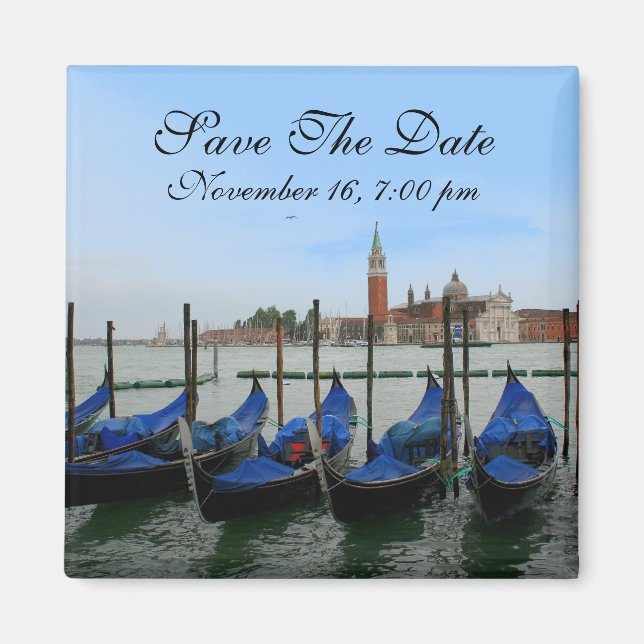 Save The Date Magnet (Front)