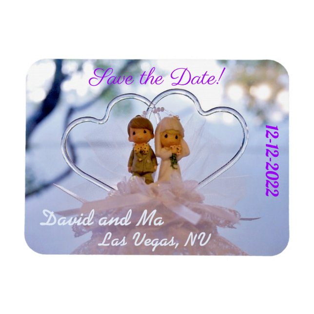 Save the Date Magnet (Horizontal)
