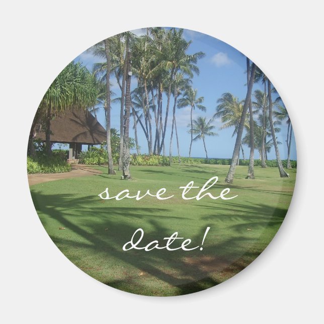Save the date! magnet (Front)